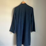 Eileen Fisher Organic Stretch-Cotton Denim Jacket, Midnight Photo 2