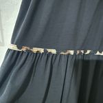 Heimish Black Sleeveless Top w/ Leopard Accents | NWT | Size Medium Office Brown Photo 2