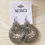 XOXO  Boho Gypsy Earrings Silver Photo 0