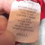 Olivia Rae  Halter Neck Mini Dress Womens Small Red Sleeveless Flare Party Date Photo 4