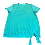 Lands' End 3/$15 LANDS’ END green tie front top Photo 0