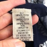 Anthropologie  Moon River Izelea Blouse Floral Medium M Navy White Photo 4