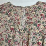 Mimi Chica Crewneck Floral Print Midi Length Size L Cottagecore Boho Colorful Photo 5