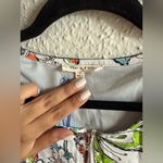 Tea N Rose  Butterfly Print Mini Dress - Blue and Orange Size S Photo 2