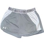 Under Armour  Play Up 2.0 Women's athletic Shorts True Gray Heather/White Size XS Photo 1
