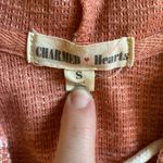 Charmed Hearts Orange Hoodie Photo 3