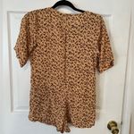 Princess Polly Leopard print romper size 6 fits true to size Photo 1