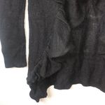 XTaren  Black Waterfall Long Cardigan Sweater S Photo 2