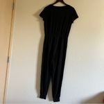 Madewell  MWL Breeze Drawstring Black Short Sleeve Jumpsuit Size Extra Small Photo 7