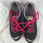 Vionic Alliance Women's Black & Neon Pink Lace Up Athletic Sneakers Size 8 Photo 4