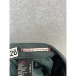 Buffalo David Bitton  Women's Bermuda Shorts Wool Blend Solid Green Size 28 Leash Photo 4