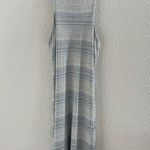 Fighting Eel Dress Beachy Aloha Hawaii Boutique Striped Stretch Dress Small Photo 0