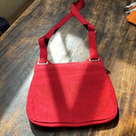 Baggallini  Women's red Single Zip Crossbody Bag travel Purse Front Pocket nylon Photo 2