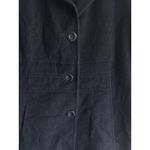 Anne Klein  Coat Women 16 Black Lambswool Cashmere Mid Coat Career Dress WARM Photo 1