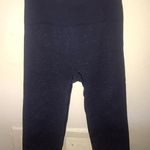 Lululemon Navy Spacedye High Waisted Crop Leggings Photo 2