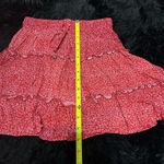 Princess Polly red floral print mini skirt Photo 5