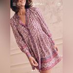 Sézane Sèzane Courte Lio Dress Mini Flowers Violet Photo 2