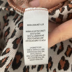 Anthropologie  Current Air Fiona Leopard Print Puff Sleeve Top Size M Photo 13