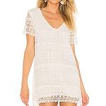 Tularosa Revolve X  Lambros White Embroidered Lace Mini Dress - Large Photo 0