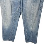 Mango Women’s Sz 8 Straight Jeans with Decorative Seams Photo 4