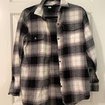 Old Navy Black And White Flannel Photo 0