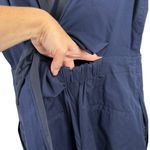 J.Crew Navy Dark Matter Poplin Jumpsuit Stretch Preppy Spring Casual Chic Size 2 Photo 7