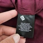 Anthropologie Maeve Quartier Latin Burgundy Floral Velvet Dress Size Small Photo 6