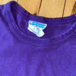 Champion  purple short sleeve cropped tee Photo 2