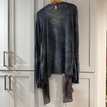 Gypsy 05  Tie Dye Modal Silk Open Front Cardigan Duster M Made in USA Photo 1