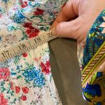 Lucky Brand The Vermont Country Store Gauze  Floral Print Long Sleeve Popover Shirt White L Photo 7