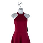 Lulus  NWT Women's Size‎ Small Red Lace Formal Flare Mini Dress Whimsigoth Photo 4