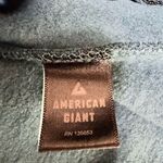 American Giant Storm Full Zip Hoodie Teal Green Women’s Size XS Photo 9