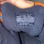 Nautica Navy Blue and Brown Quilted Duck Boots Photo 4