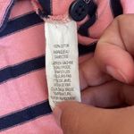 LL bean pink stripe mariners dress M Blue Size M Photo 4