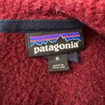 Patagonia Women's Woolyester Fleece Pullover Jacket Oxide Red Size Medium Photo 4