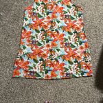 Floral Orange and Green Women's Skirt Size XL Photo 0