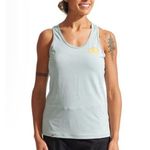 Pearl Izumi Women's Midland Graphic UPF Fast-Drying Tank in Dawn Grey Happy, L Photo 0
