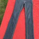 Earl Jean  Blue‎ Jeans Size 5 Womens Skinny Denim Embroidered stretch spring Photo 0