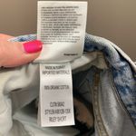 AGOLDE  Riley Short Light Wash Button Fly Distressed Cutoff Denim Shorts Photo 4