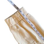 Johnny Was Calme Drawstring Track Pant Joggers Side Stripe Beige Size Medium New with Tags 0641O Photo 7