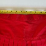 Brandy Melville Vintage Red Pleated School Girl Skirt Photo 9