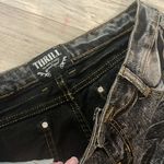 Thrill black white acid wash jeans size 9 Photo 2