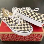 Vans NIB Blur Check Black White Photo 2