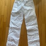 White Cargo Pants Size XS Photo 0