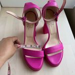 AGL hot pink Janis 110mm leather Platform sandals size 40 / US 10 Photo 9