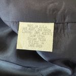 Nina Vintage ‘90s  K Black & Orange Pinstripe Cropped Open Front Blazer Photo 7