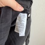 Madewell Black Wash Chambray Button Down Blouse Womens XXS Grunge 90s Photo 2