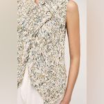 Anthropologie ‎ Brand knitted & knotted waterfall vest size small Photo 1
