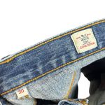 Levi's Levi’s White Oak High Rise Denim Shorts Button Fly Women’s Size 30 Vintage Photo 8