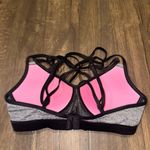 PINK - Victoria's Secret Victoria’s Secret Pink Ultimate heathered S strappy yoga sports bra Photo 1